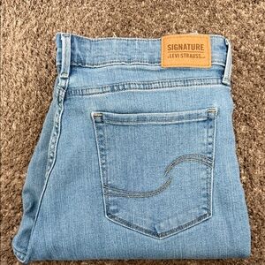 Signature by Levi Strauss Light Blue Skinny Jeans - Classic Five-Pocket